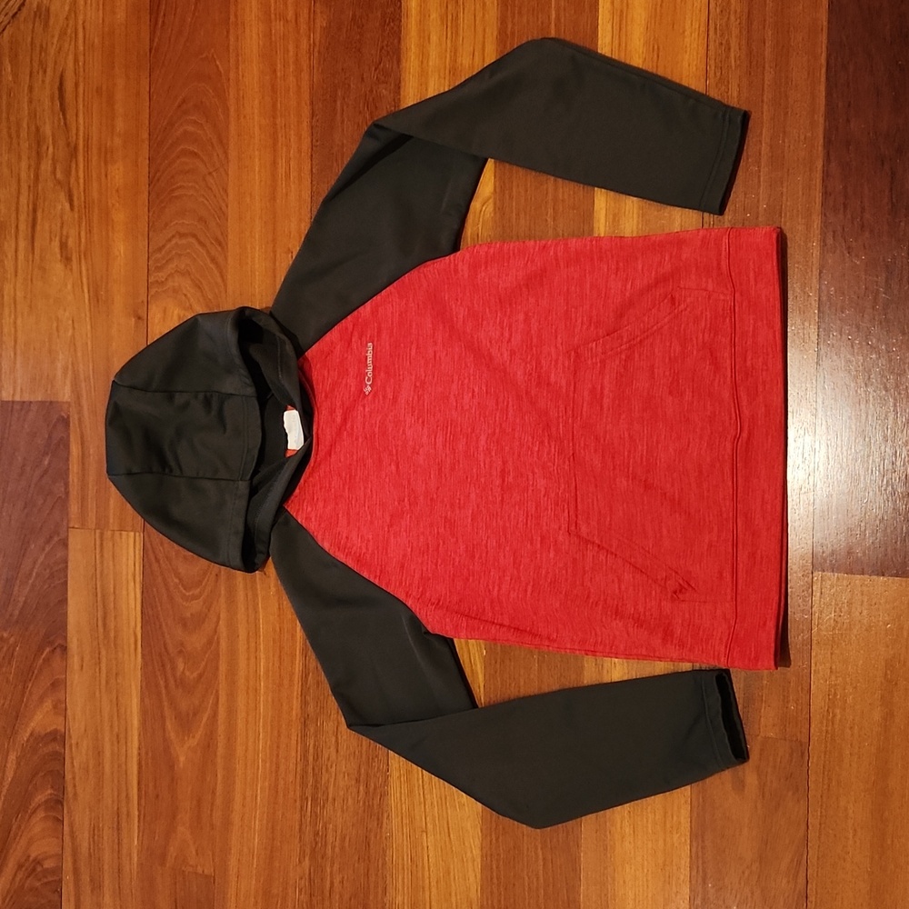 Columbia Red and Gray Hoodie for Boy Size M